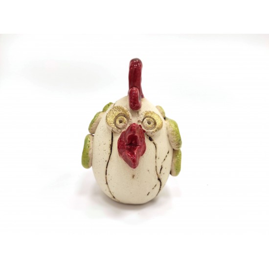 Majhen keramični dekorativni piščanec 