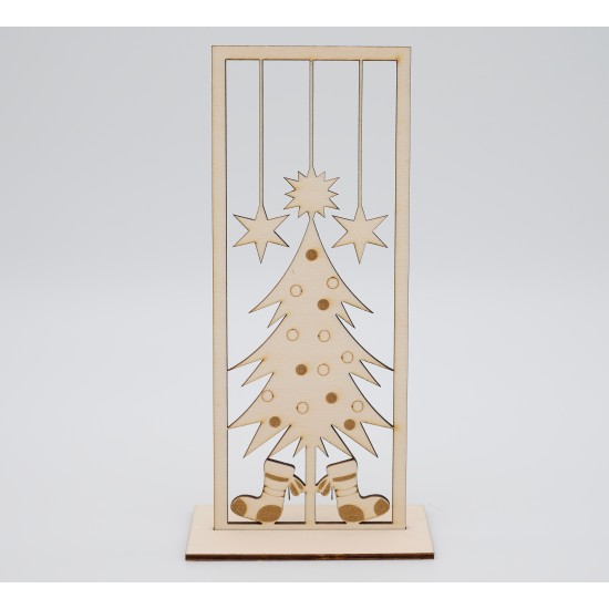 Dekorativna smrečica na podstavku