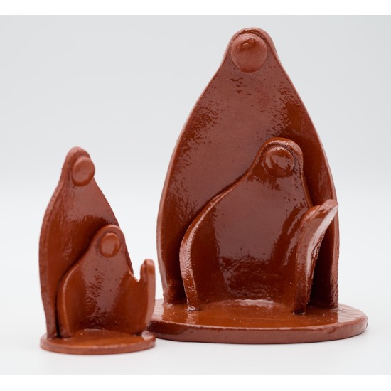 Glinene jasli, srednje