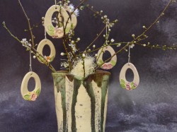 Keramično jajce, obešanka